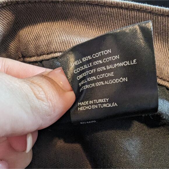 Urban Outfitters NWOT BDG Cowboy Jeans Size 27 Brown Tan Colorblock - Picture 6 of 6